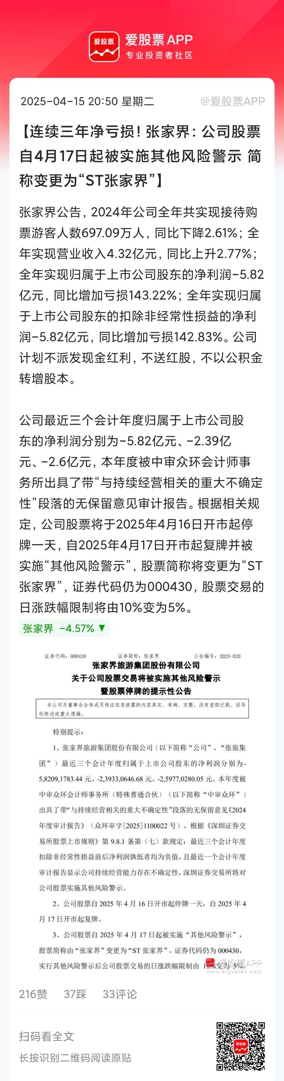 *ST高鸿股价连续五日跌停 九年财务造假引发投资者索赔