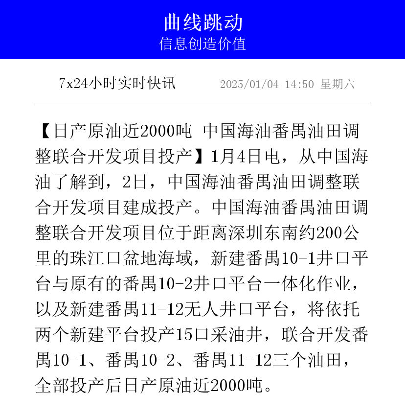 海油工程半年度营业收入113.18亿元，同比下降15.72%