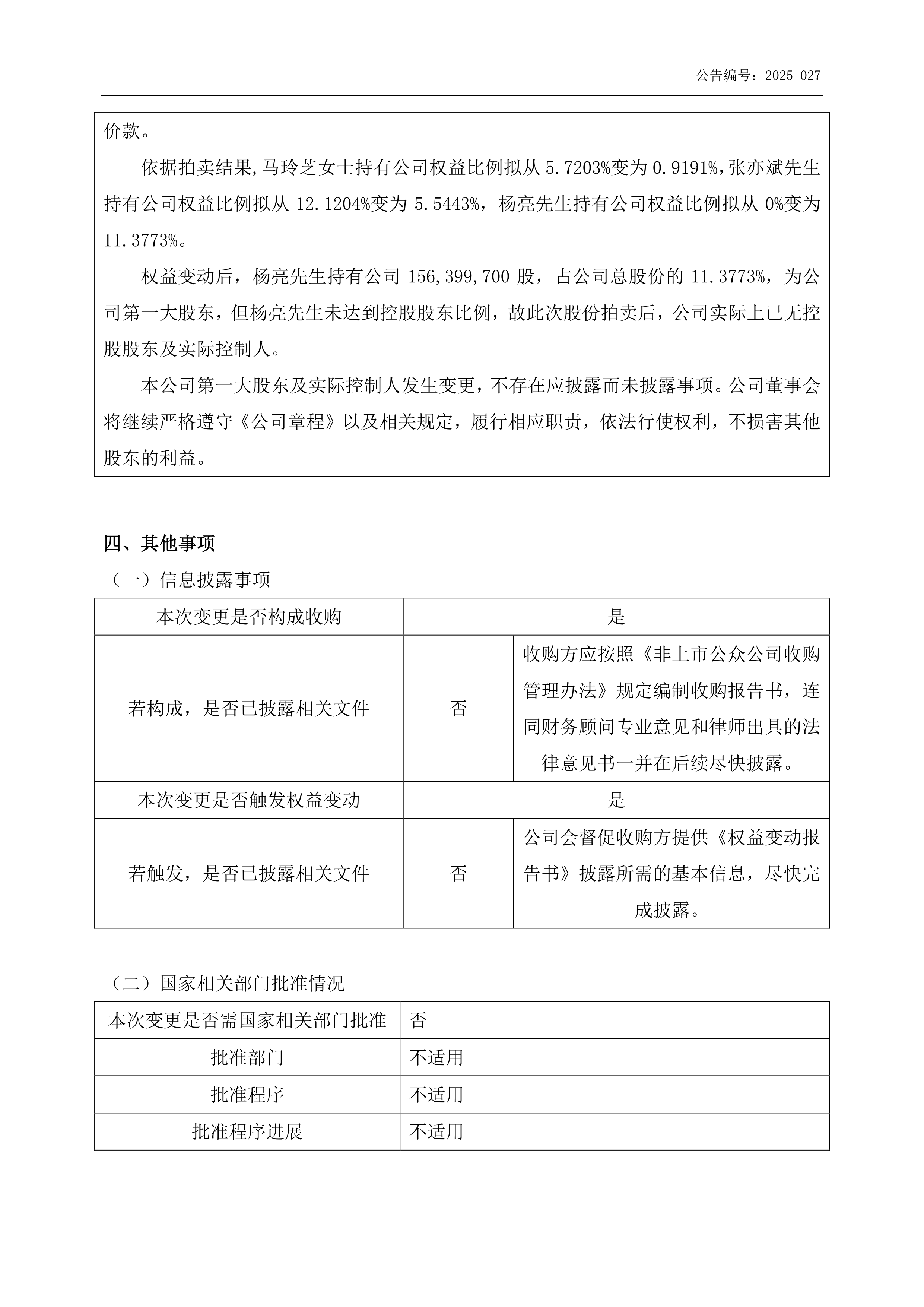【企业动态】天宜新材新增1件行政处罚