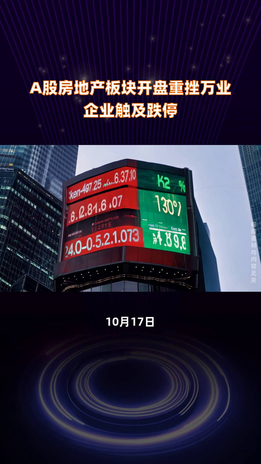 异动快报：果麦文化（301052）10月10日9点39分触及跌停板