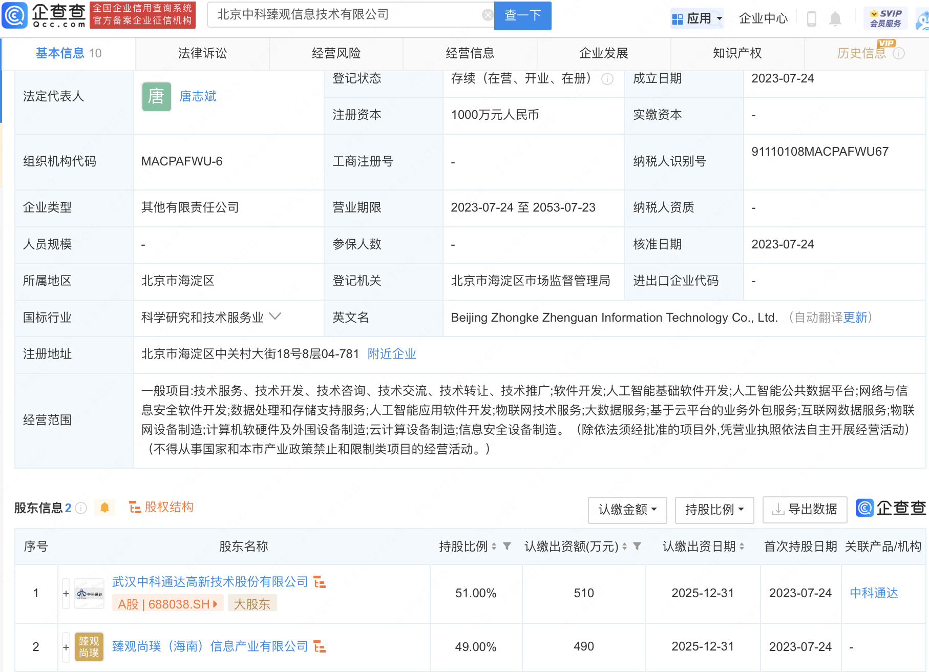 软件业务高速增长,中科通达AI技术商业化价值显现