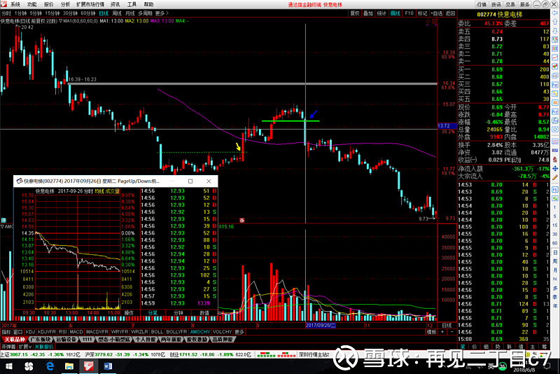 异动快报:璞泰来(603659)11月18日14点2分触及跌停板