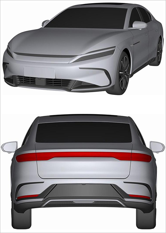 比亚迪获得外观设计专利授权：“保险杠”