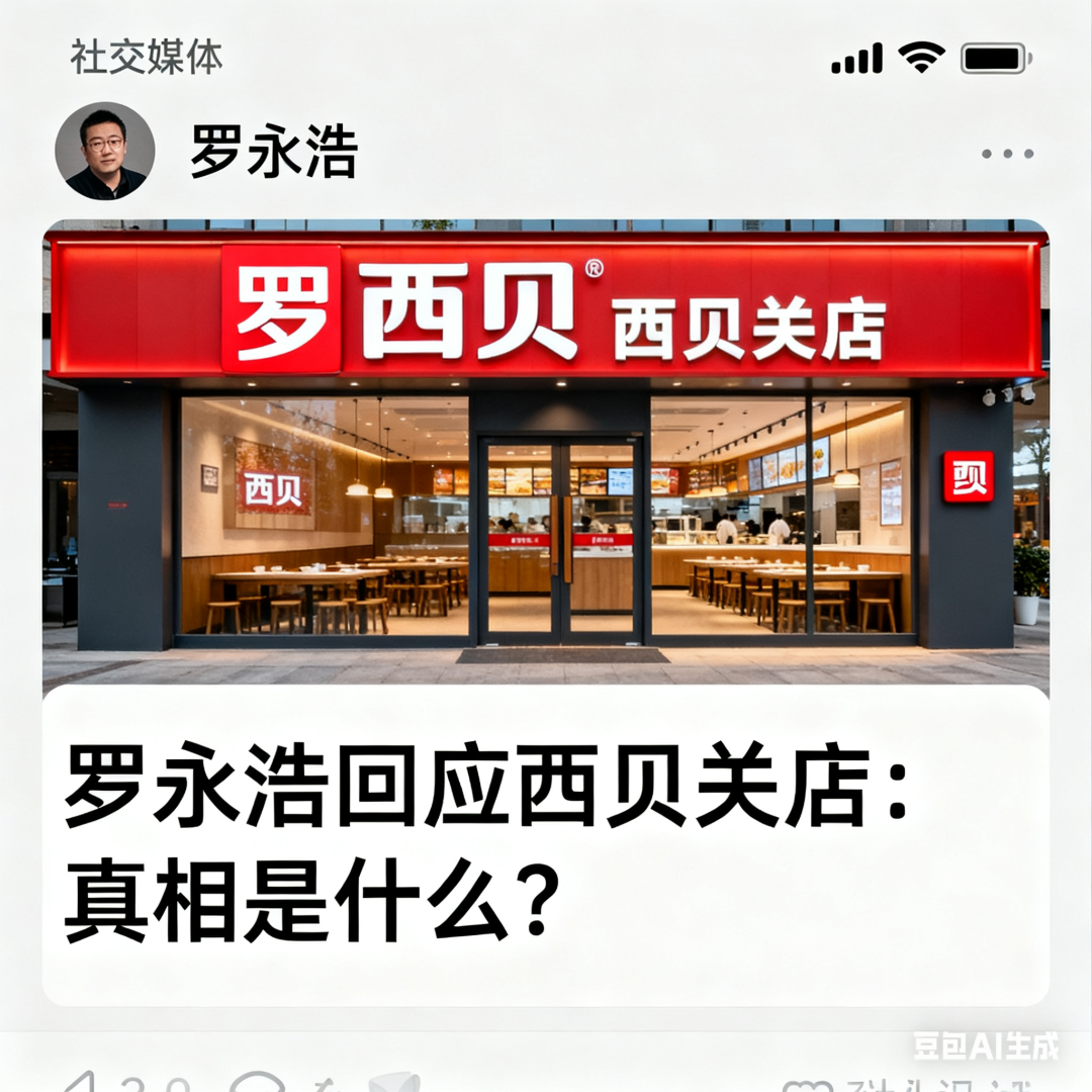 “西贝起诉罗永浩”风波发酵,交个朋友先被一把“溜溜凳”推上被告席