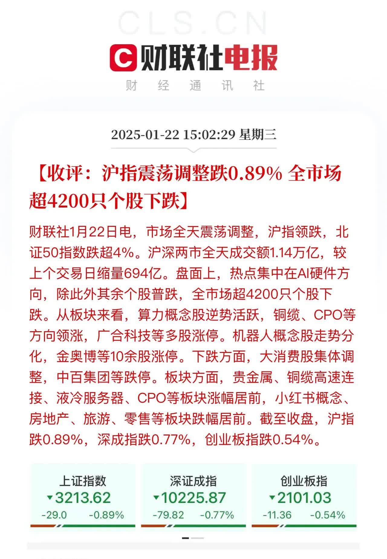ETF今日收评 | 科创人工智能相关ETF涨约5%,黄金股ETF跌超3%