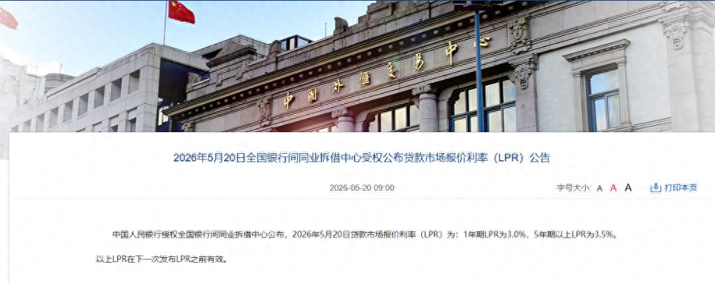 LPR连续17个月按兵不动